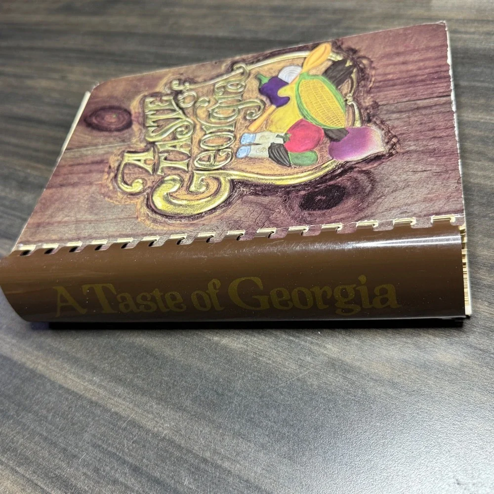 A Taste of Georgia Cookbook Recipes Southern Food‎ Vintage Collectible